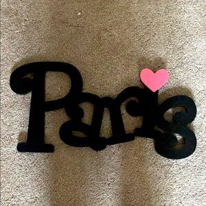 Cute Paris wall decor✈️